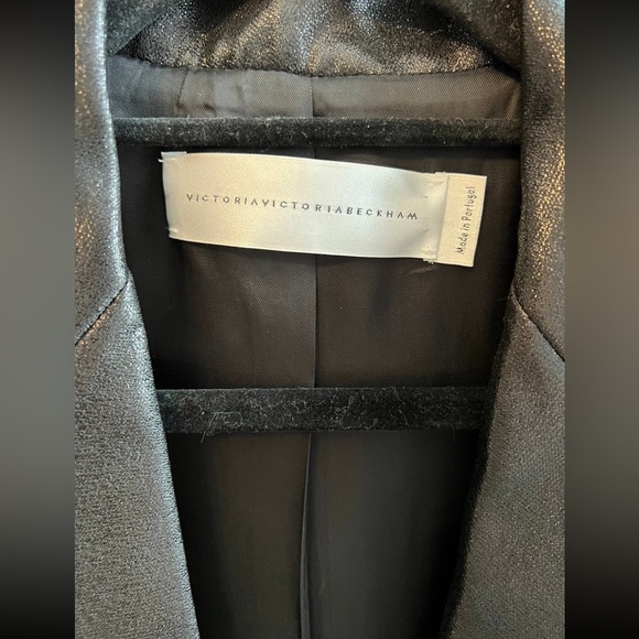 VICTORIA VICTORIA BECKHAM Black Blazers Size Small - Picture 5 of 8